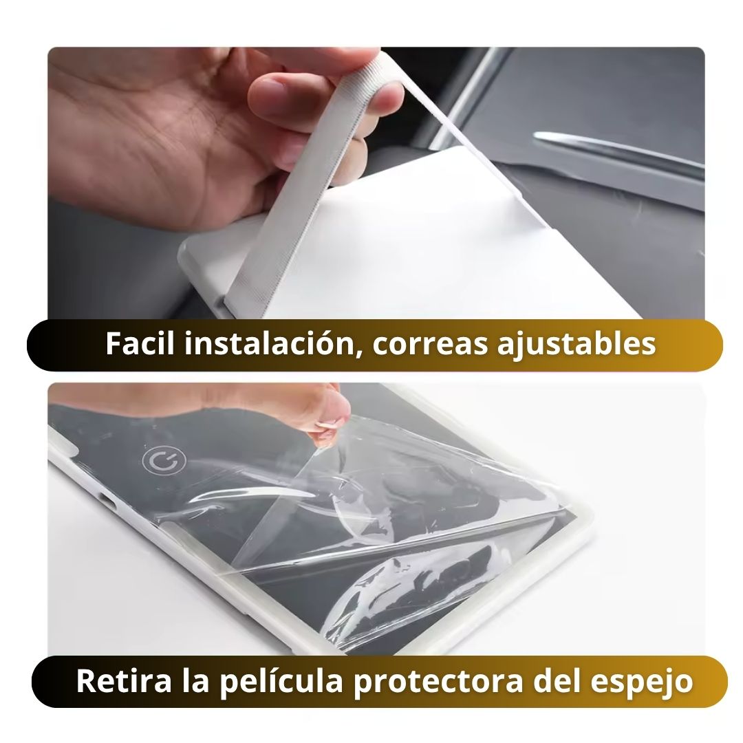 Espejo De Lujo LED Para Carro®