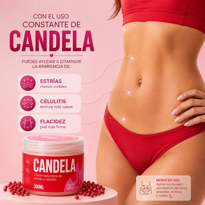 Crema Candela® – Pimienta Rosa (300 ml)