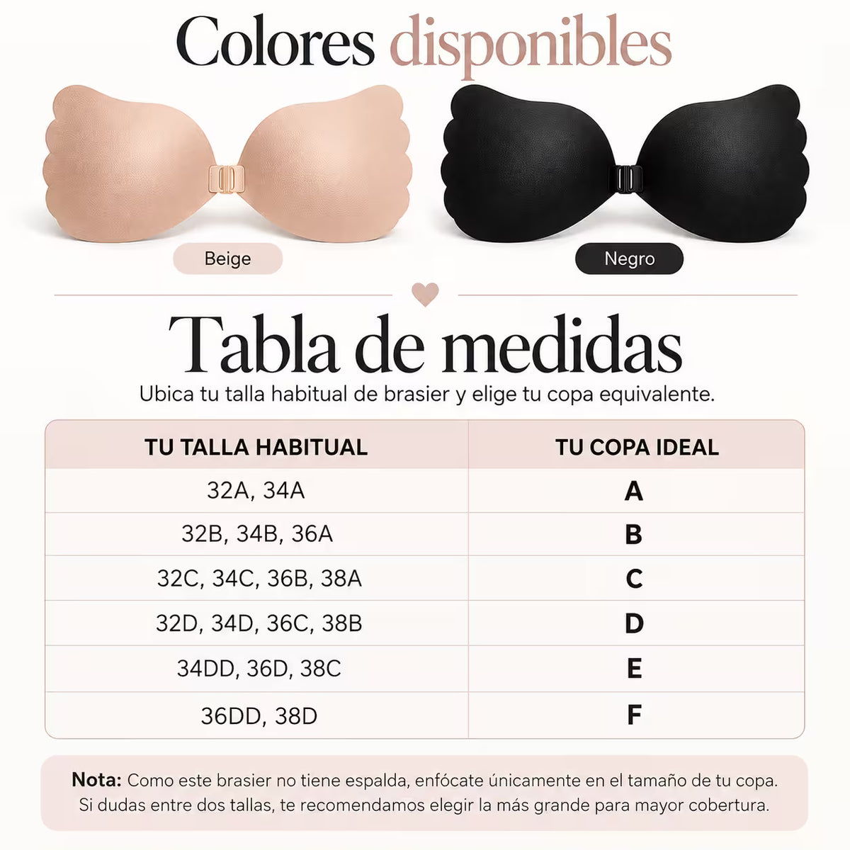 Brasier Invisible Realce™